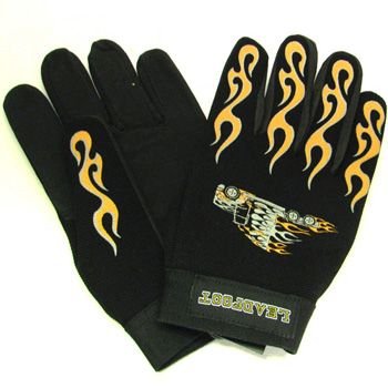 Light Men's Amara Palm Trailer Trucker Suede Gloves L