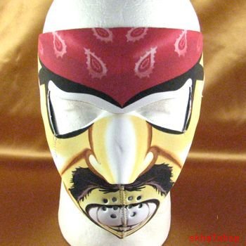 WRESTLER NEOPRENE FULL FACE MASK NOSE MOUTH VENTED SNOW