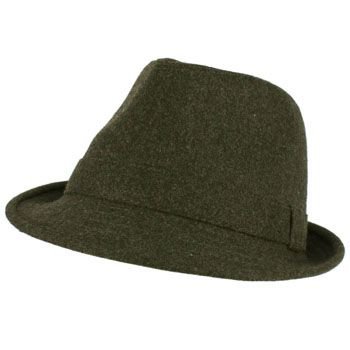 Men's Winter Classic Wool Solid Fedora Trilby Gangster Mob Cap Hat Charcoal L/XL