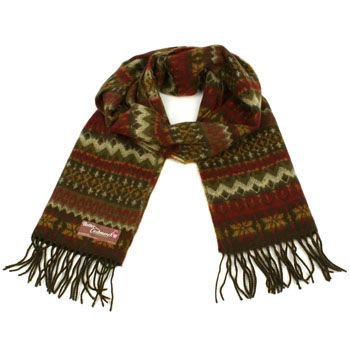 Unisex Winter Better Than Cashmere? Ski Snow Scarf Shawl Fringe Snowflake Beige