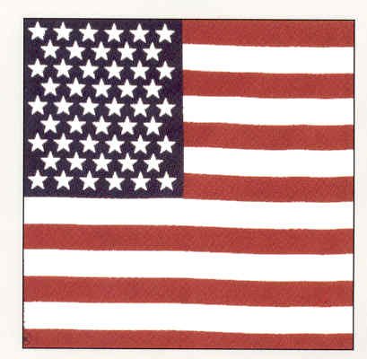AMERICAN FLAG BANDANA SCARF HANDKERCHIEF