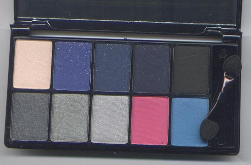 NYX Runway Collection 10 Eyeshadow Pallet -#5 Super Model