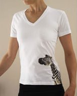 100% Cotton Baby Zebra T-Shirt