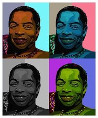 Fala Kuti Giclee on Canvas