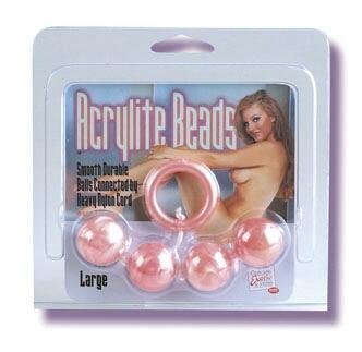 Acrylite Beads: Champagne Large
