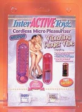 IAT Vibrating Finger vibrator Lavender