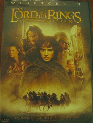 The Lord of the Rings: The Fellowship of the Ring- LotR FotR widescreen dvd movie 2 discs