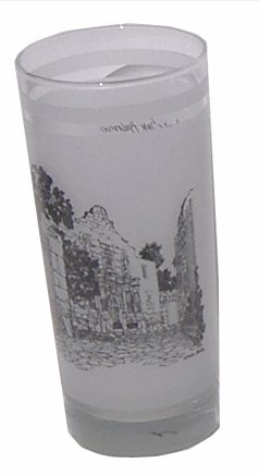Commemorative Alamo Glass