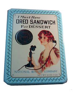 Nabisco 1986 Oreo Cookie Canister