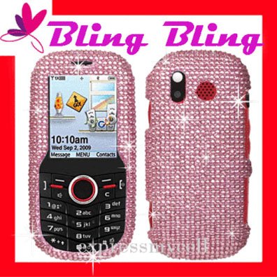 BLING Case Cover Samsung Intensity U450 ~ DIAMOND PINK