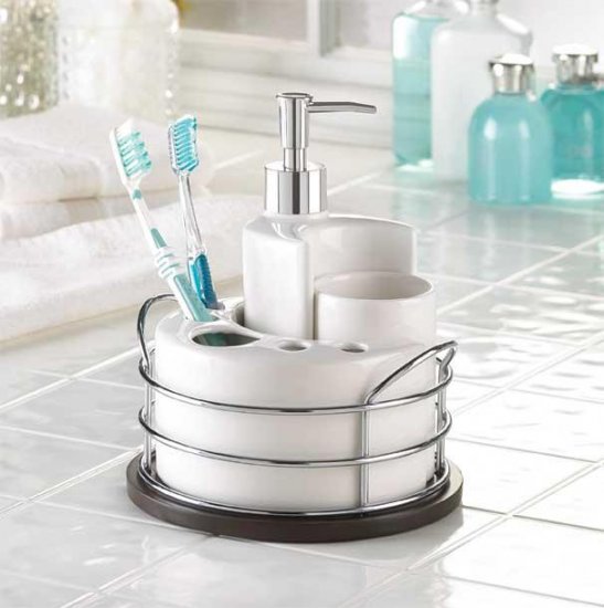 Three-in-one Bath Caddy