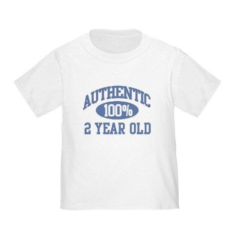 Authentic 100% 2 Year Old
