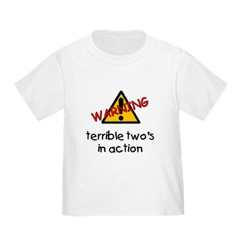 Warning Terrible Two's In Action
