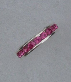New Top Grade Pink Crystal Pendant With Chain
