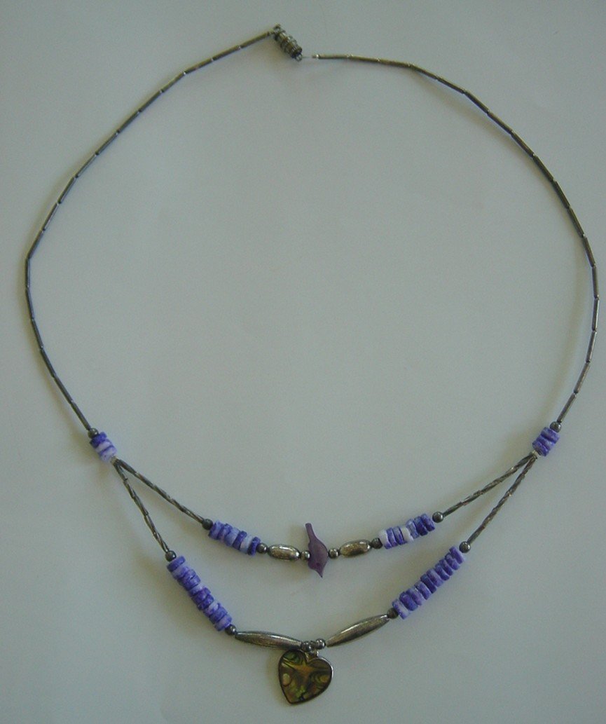 Fish & Heart Necklace