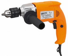 1/2'' HEAVY DUTY VARIABLE SPEED REVERSIBLE DRILL