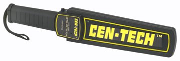 9 VOLT METAL DETECTOR WAND /w Storage case