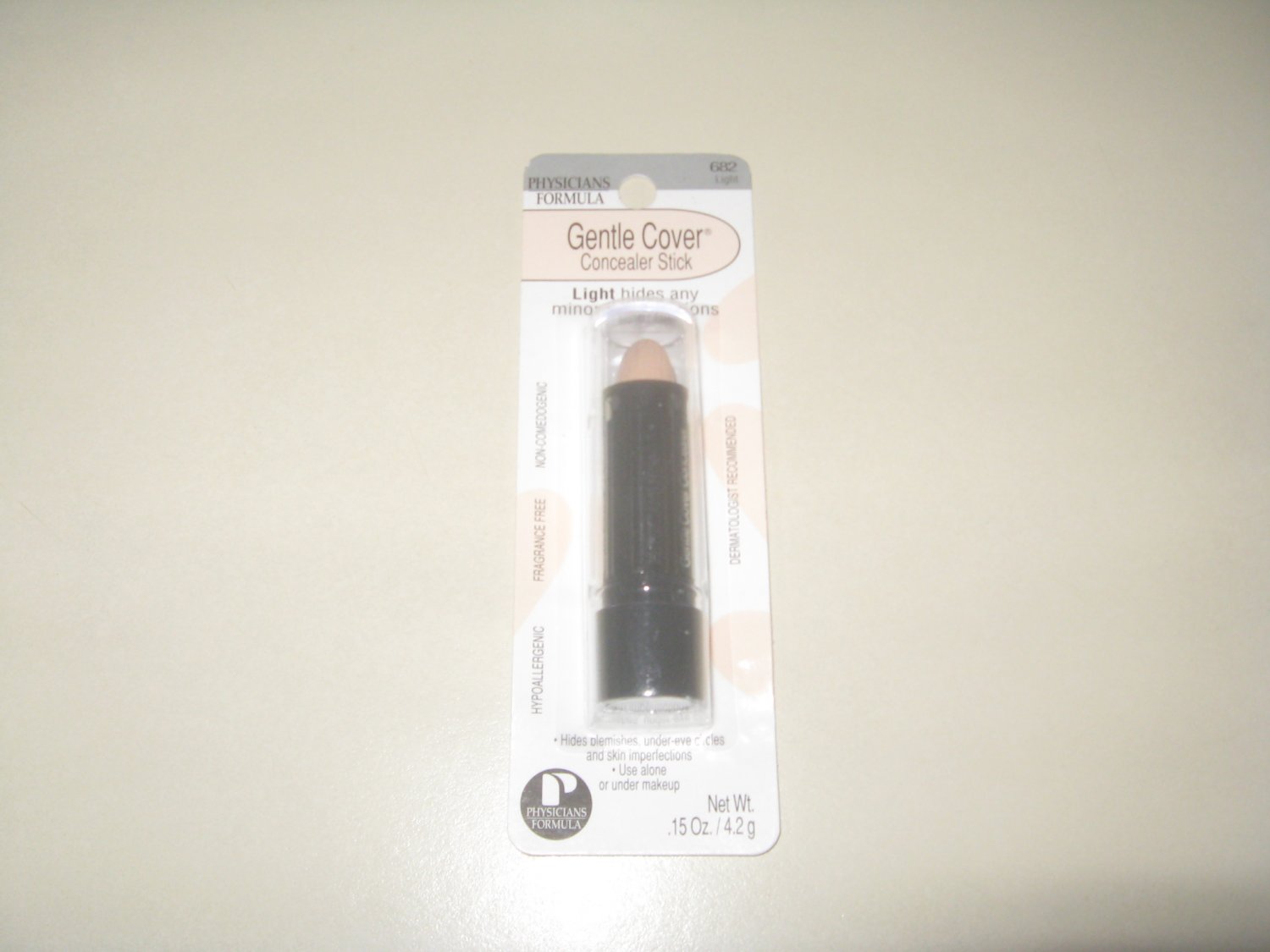 Physicians Formula Gentle Cover Concealer Stick: 682 Light