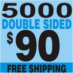 5000 2 SIDES Custom Full Color Business Card FREE SHIPPING