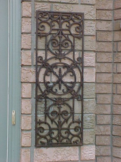 WHOLESALE LOT OF 4 Architectural Cast Iron Grates