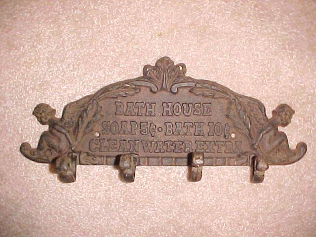 WHOLESALE LOT OF 8 Bath House Coat Rack, Towel Rack