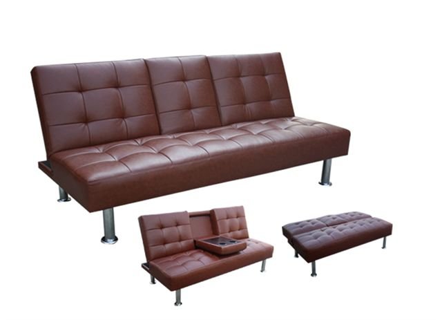 Sofa bed in brown AE008