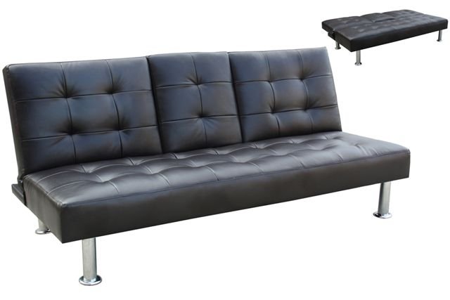 Sofa bed leathe match AE008BK