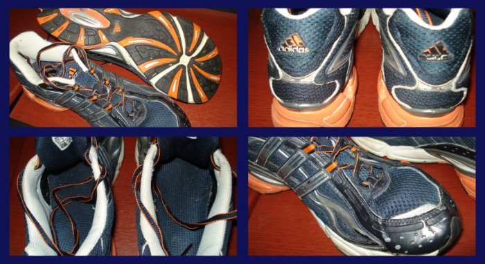 Ladies 9.5 M Adidas Tennis Shoe TORSON SYSTEM