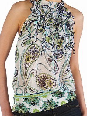 Perfect Paisely Halter