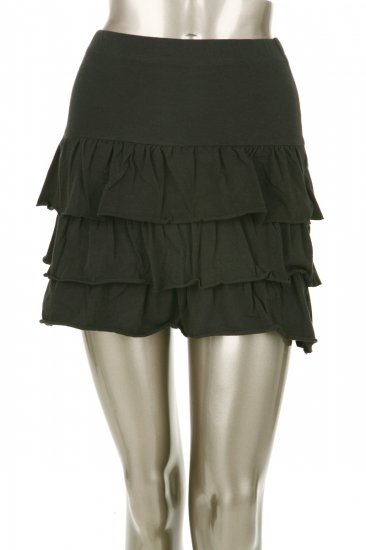 Black Ruffle Skirt