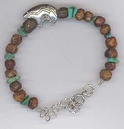 Bear Bracelet w/ Ghost Beads