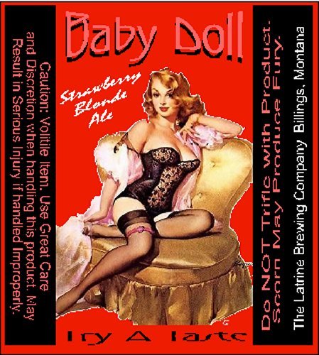 Baby Doll Strawberry Blonde Ale