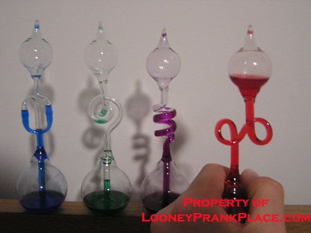 Hand Boiler Love Meter cool novelty Liquid Rises Gift