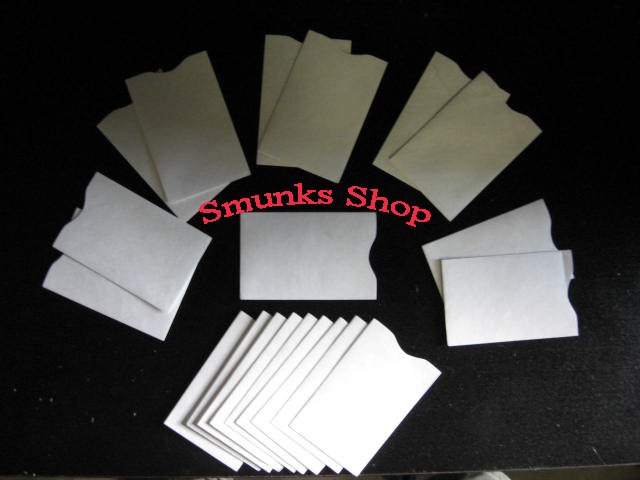 20 Tyvek Credit Card Protector Sleeve Holder Envelope