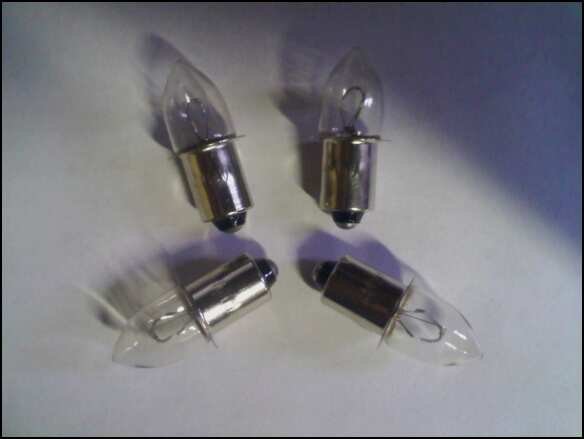 4 18 Volt Flashlight Bulbs BLC 60018x 18V fits DeWalt