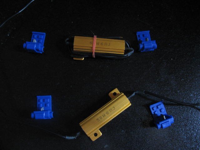 Resistor Kit Slow your Turn Signals down LED Converter