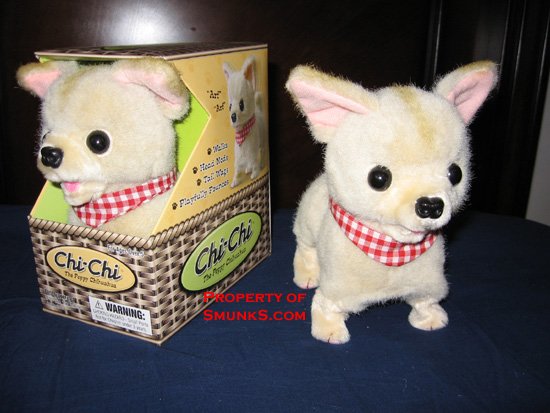 Chi Chi Chihuahua cute dog toy walks barks play fun NEW