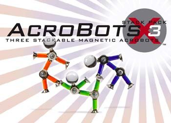 Acrobot Stack Pack Magnetic Robot Three Magnet Group