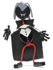 The Count Monster Bender Toy Tomb Tin halloween Cape