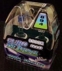 Blue 894 Xenon Gas Foglights clear white light Fog