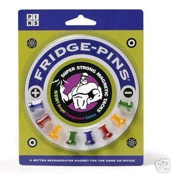 Rainbow Fridge Pins Refrigerator Magnets push pin style