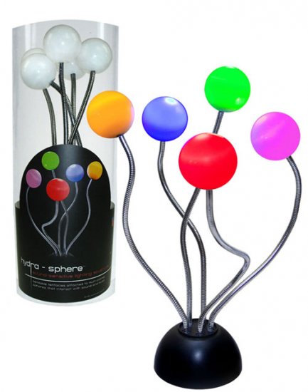 Hydra Sphere Light sound sensitive interact with music flashing light bar globes