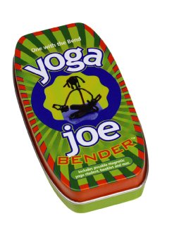 Yoga Joe Bender Benders Toy Fun NEW Action Figure gym hog wild tin magnet