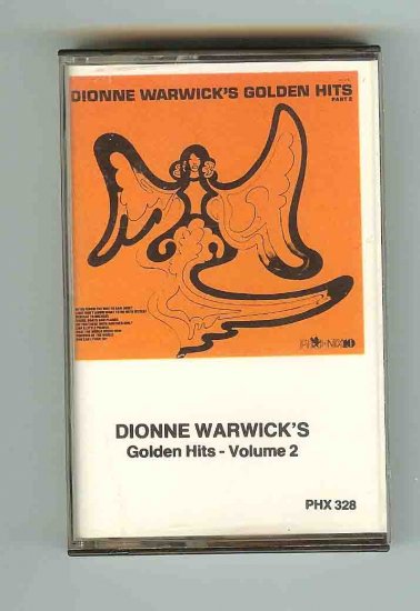 Dionne Warwick Golden Hits Vol2 - CASSETTE