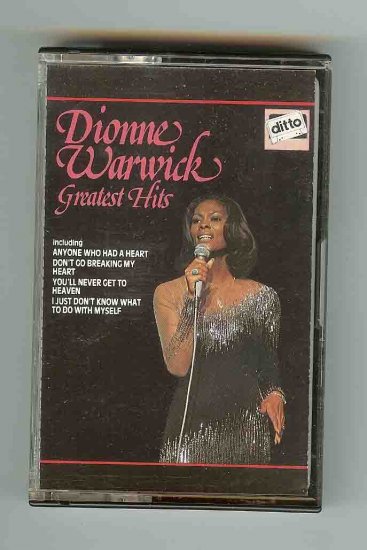 Dionne Warwick Greatest Hits vol1 CASSETTE