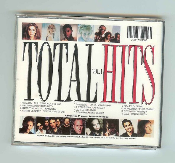 Total Hits - Vol 1 - 1998 - Various Artists
