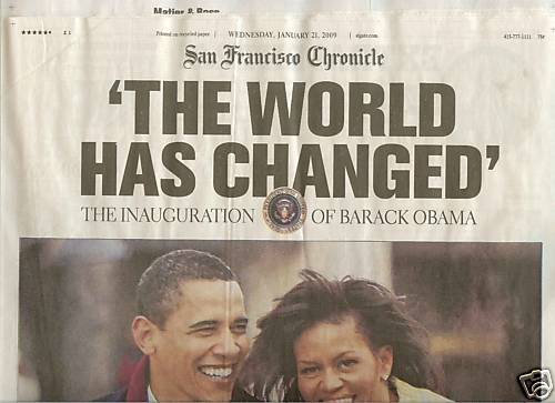 Barack Obama Inauguration - San Francisco Chronicle