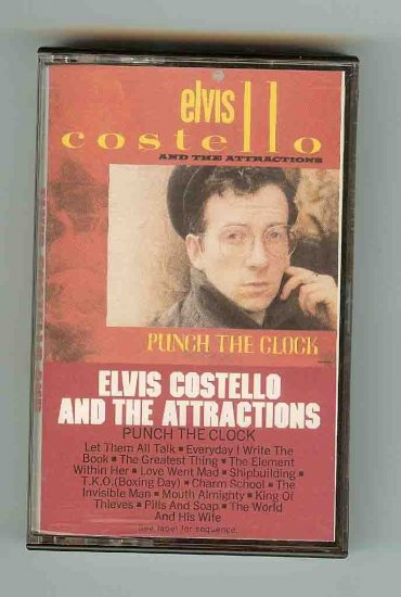 Elvis Costello / The Attractions - Punch The Clock CASS