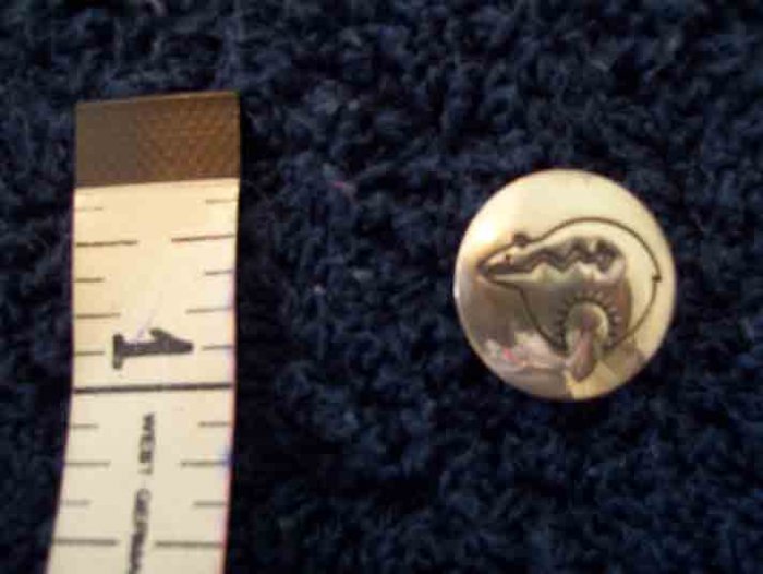 Silver-plated Button Cover - Cool Design !!!!