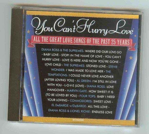 Great Love Songs - Can't Hurry Love CD